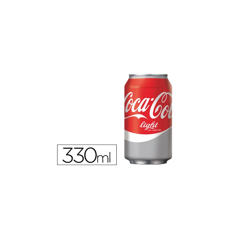 Refresco coca-cola light lata 330ml 50060-010625