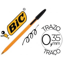 Boligrafo bic naranja negro 806-110114 / 8099231