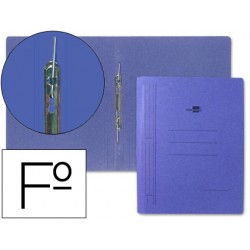 Carpeta gusanillo liderpapel folio carton azul 1413-GU01