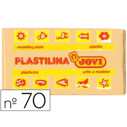 Plastilina jovi 70 carne -unidad -tamaño pequeño 22124-70-08