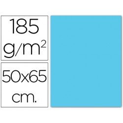 Cartulina guarro azul cielo -50x65 cm -185 gr 12673-200040232