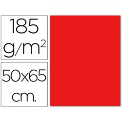Cartulina guarro roja -50x65 cm -185 gr 1909-200040228
