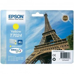 Ink-jet epson stylus t7024 amarillo xl wp-4000 4500 capacidad