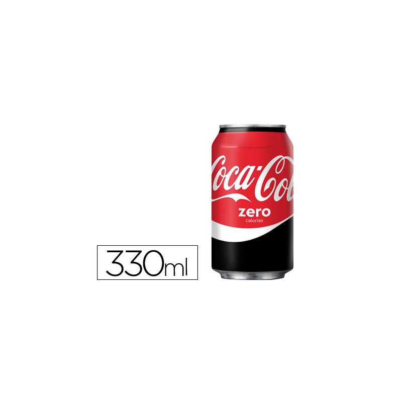 Refresco coca-cola zero lata 330ml 50061-054641