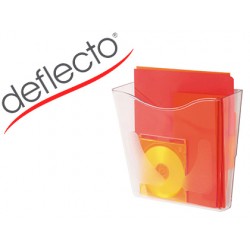 Expositor mural deflecto docupockets classic din a4 vertical