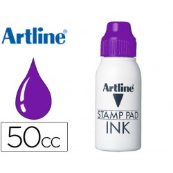 Tinta tampon artline violeta -frasco de 50 cc 11010-50 CC-VI