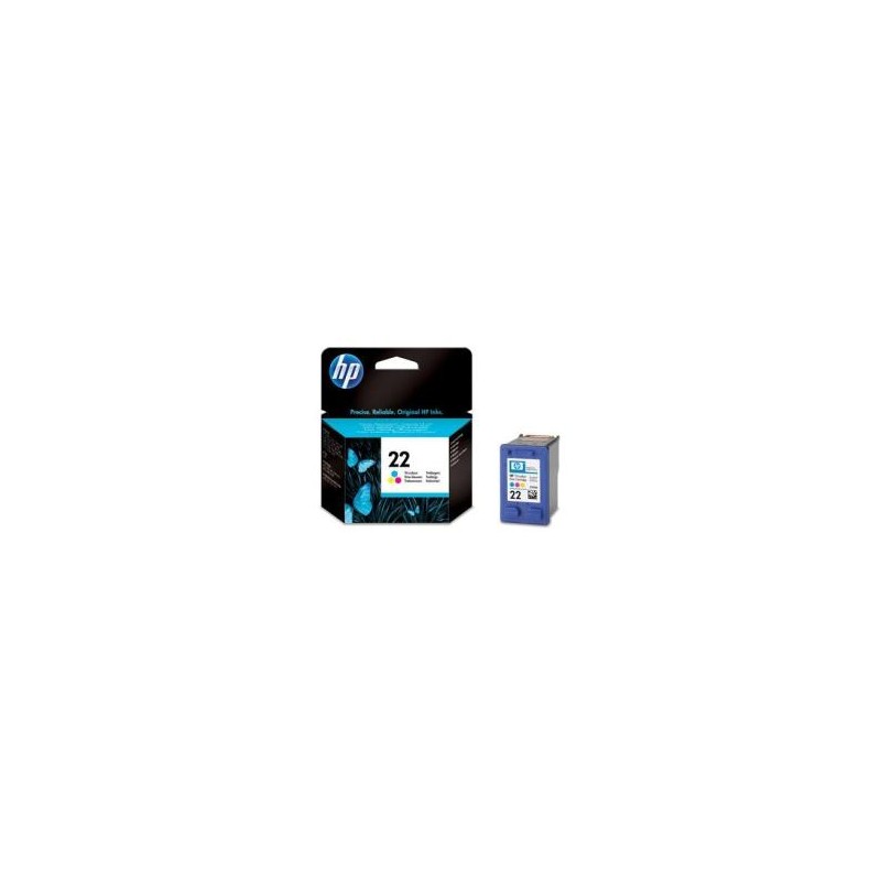 Ink-jet hp n.22 tricolor -5ml- dj 3920/3940/d2360/f380 psc 1410