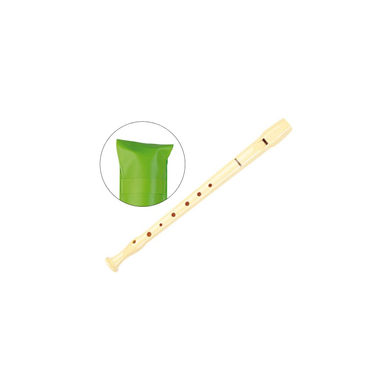 Flauta hohner plastico 9508 -funda verde 18829-9508
