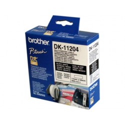 Etiqueta adhesiva brother dk11204 -tamaño 17x54 mm para