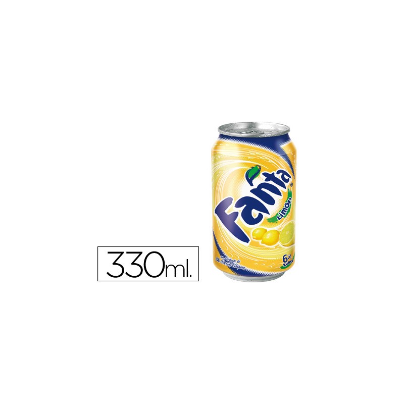 Refresco fanta limon lata 330ml 50063-11550