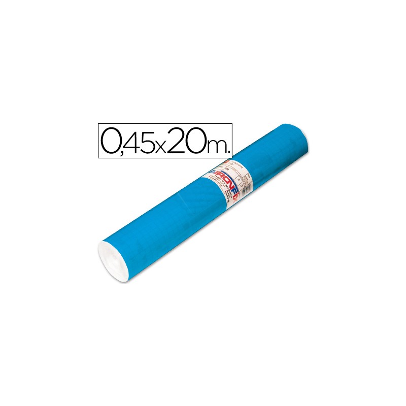 Rollo adhesivo aironfix unicolor azul mate medio 67014-rollo de