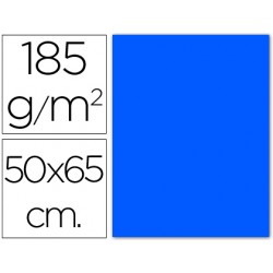 Cartulina guarro azul mar -50x65 cm -185 gr 12674-200040234