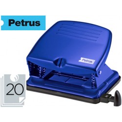 Taladrador petrus 65 color -azul -capacidad 20 hojas 27401-33740