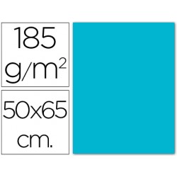 Cartulina guarro azul turquesa -50x65 cm -185 gr 21032-200040236