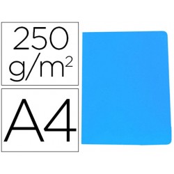 Subcarpeta cartulina gio simple intenso din a4 azul 250g/m2