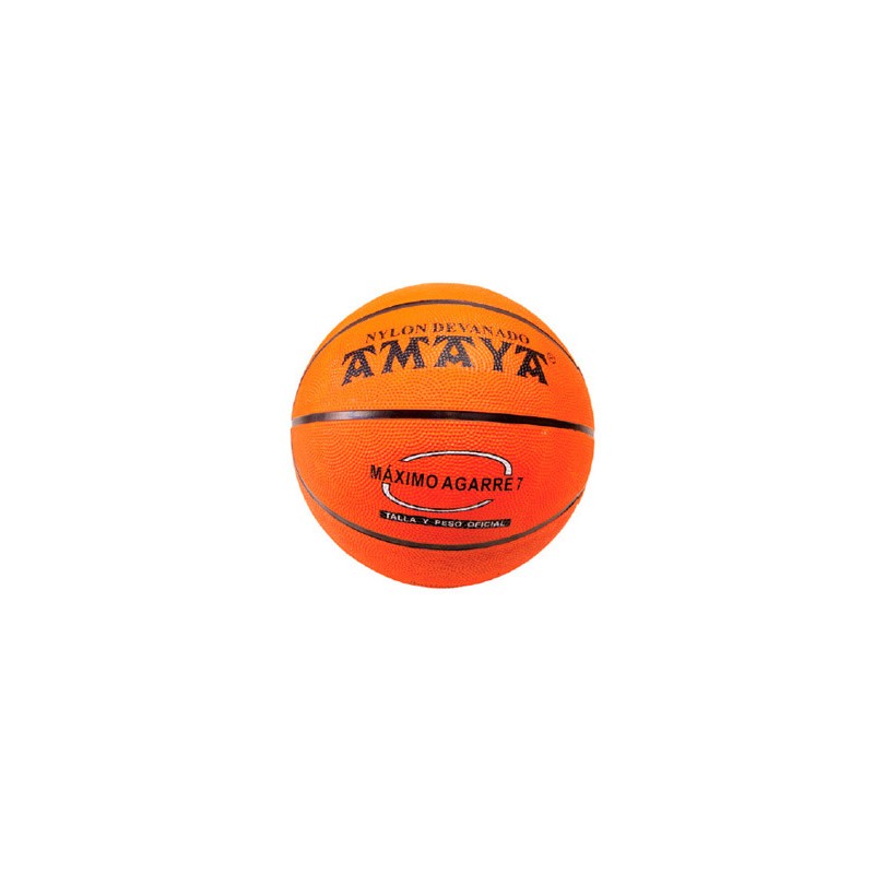 Balon amaya de basket caucho naranja oficial n 7 68968-700205