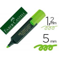 Rotulador faber fluorescente 48-63 verde 9606-48-63 / 154863