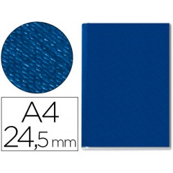 Tapa de encuadernacion channel rigida 73960035 azul lomo 24,5mm