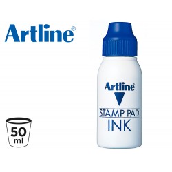 Tinta tampon artline azul -frasco de 50 cc 11006-50 CC-A
