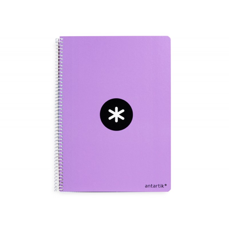 Cuaderno espiral liderpapel a5 antartik tapa dura 80h 100 gr