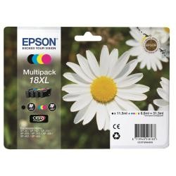 Ink-jet epson multipack t18xl negro amarillo cian y magenta