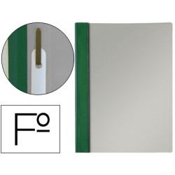 Carpeta dossier fastener pvc esselte folio verde 52701-13205
