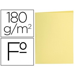Subcarpeta liderpapel folio amarillo pastel 180g/m2 10426-SC34