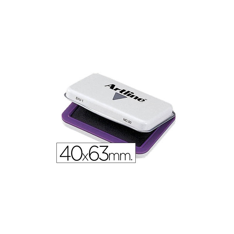 Tampon artline nº 00 violeta -40x63 mm 7804-00 VI