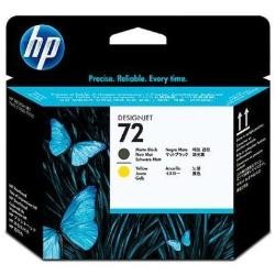 Ink-jet hp 72 cabezal negro mate y amarillo designjet t610/1100