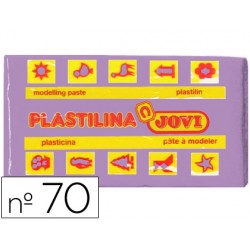 Plastilina jovi 70 lila -unidad -tamaño pequeño 22119-70-14