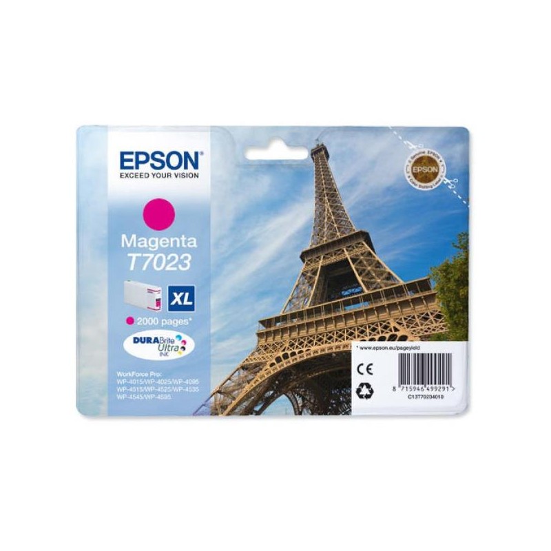 Ink-jet epson t702 xl workforce pro wp 4015 / 4025 / 4095 /