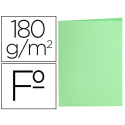 Subcarpeta liderpapel folio verde pastel 180g/m2 10433-SC40