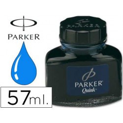 Tinta estilografica parker azul real -frasco 16498-1950377