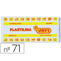 Plastilina jovi 71 blanco -unidad -tamaño mediano 22138-71-01