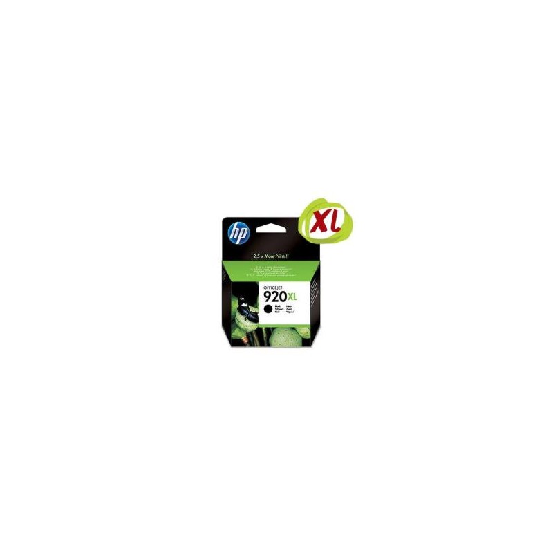 Ink-jet hp 920xl negro 1200pag officejet/920/6500