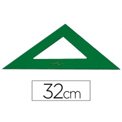 Escuadra faber 32 cm plastico verde 2875-566/32