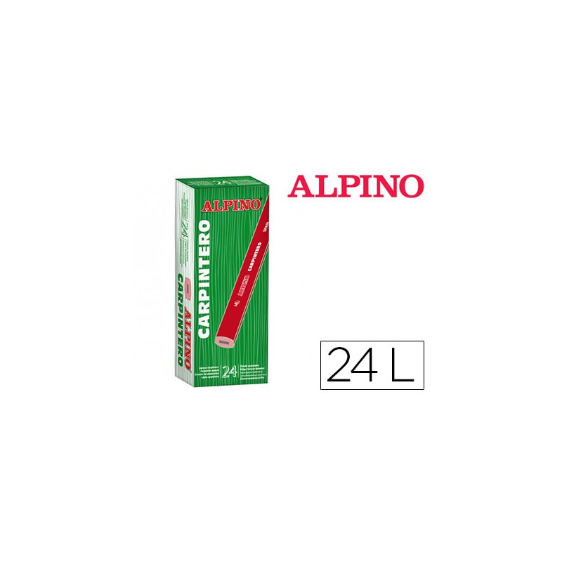 Lapices alpino carpintero caja de 24 unidades 62941-LE000013