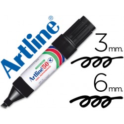Rotulador artline marcador permanente ek-50 negro -punta