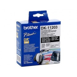 Etiqueta adhesiva brother dk11203 -tamaño 17x87 mm para