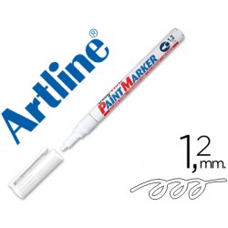 Rotulador artline marcador permanente ek-440 xf blanco -punta