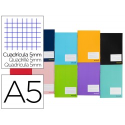 Libreta liderpapel smart a5 tapa blanda 80 hojas 60 g/m2 cuadro