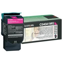 Toner lexmark bc c540/43/44 x543 magenta capacidad 1000 pag