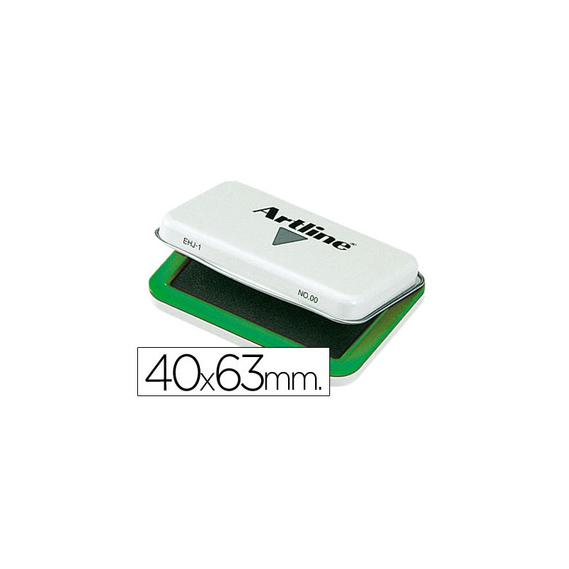 Tampon artline nº 00 verde -40x63 mm 2005-00 V