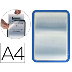 Marco porta anuncios tarifold magneto din a4 dorso adhesivo