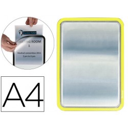 Marco porta anuncios tarifold magneto din a4 dorso adhesivo