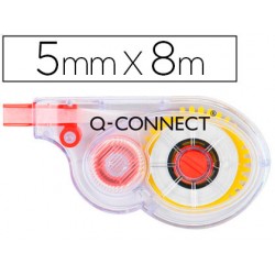 Corrector q-connect cinta blanco 5 mm x 8 mt 21776-KF01593