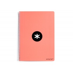 Cuaderno espiral liderpapel a5 antartik tapa dura 80h 100 gr