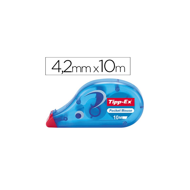 Corrector tipp-ex cinta -pocket mouse 4,2 mm x 10 m. 18636-5328