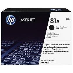 Toner hp laserjet n.81 mfp m630 negro 10.500 paginas