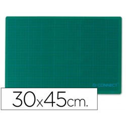 Plancha para corte q-connect -tamaño 300x450 mm a3 -verde
